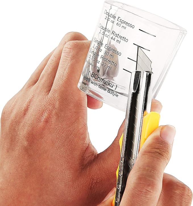 Espresso Shot Glass Liquid Heavy Sturdy Glass Shot Glasses Measuring cup Wine - Image 3