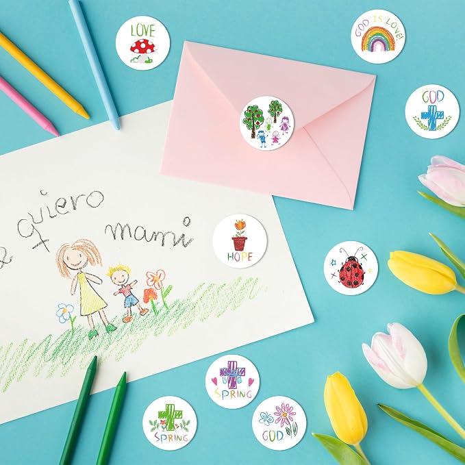 Haooryx Spring Christian Religious Sticker - Image 5