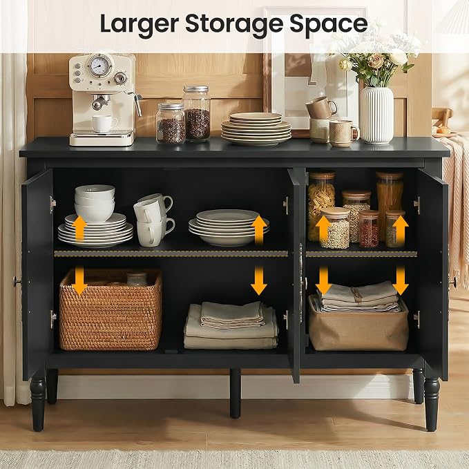 RoyalCraft Buffet Sideboard Cabinet - Image 3