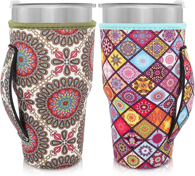 Neoprene Insulated Sleeves Cup Holder - 32oz Tumbler Cups by AJLTPA