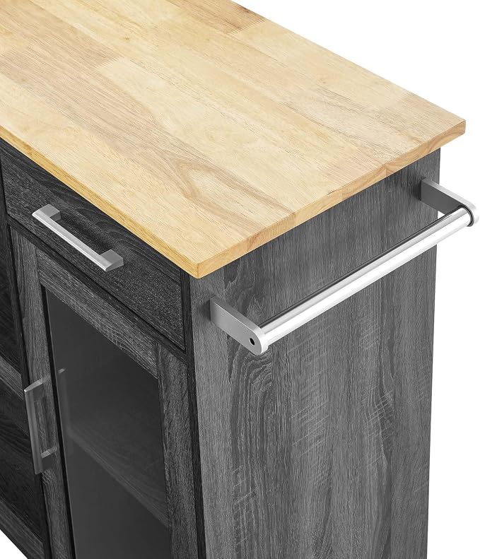 Modway Culinary Rolling Kitchen Cart - Image 7