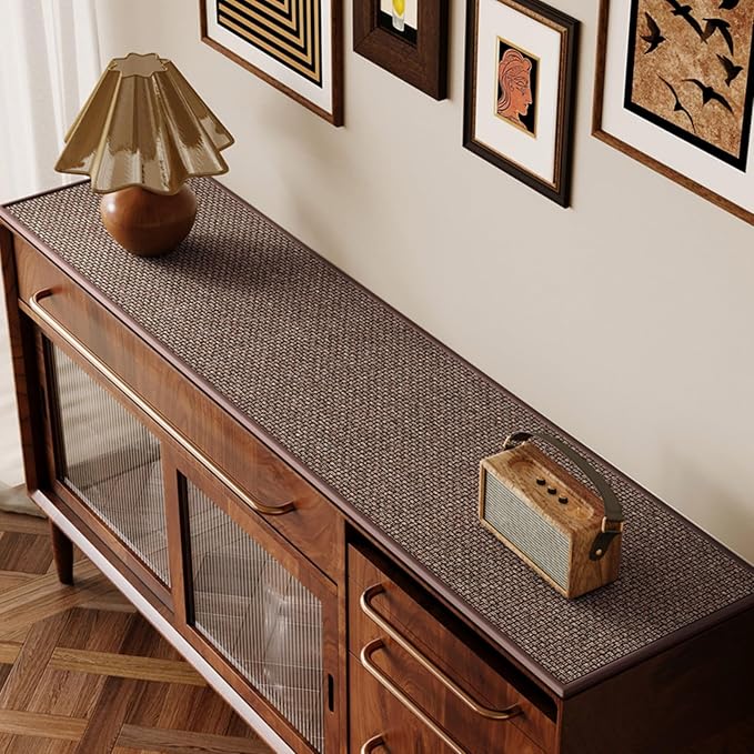 Sideboard Buffet Cabinet Cover, Super Absorbent Mat by Unknown