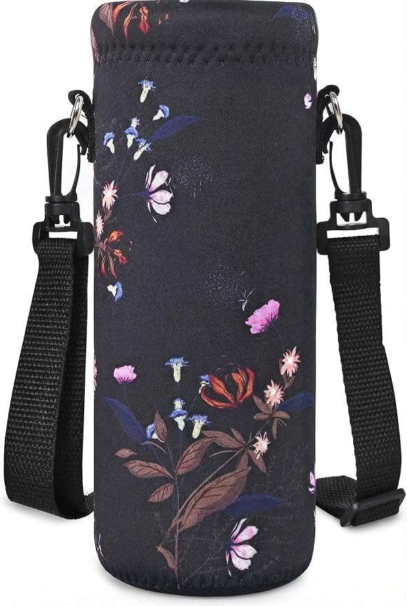 AUPET Water Bottle Bag Carrier, 24oz/32oz Insulated Neoprene bottle Sling by AUPET