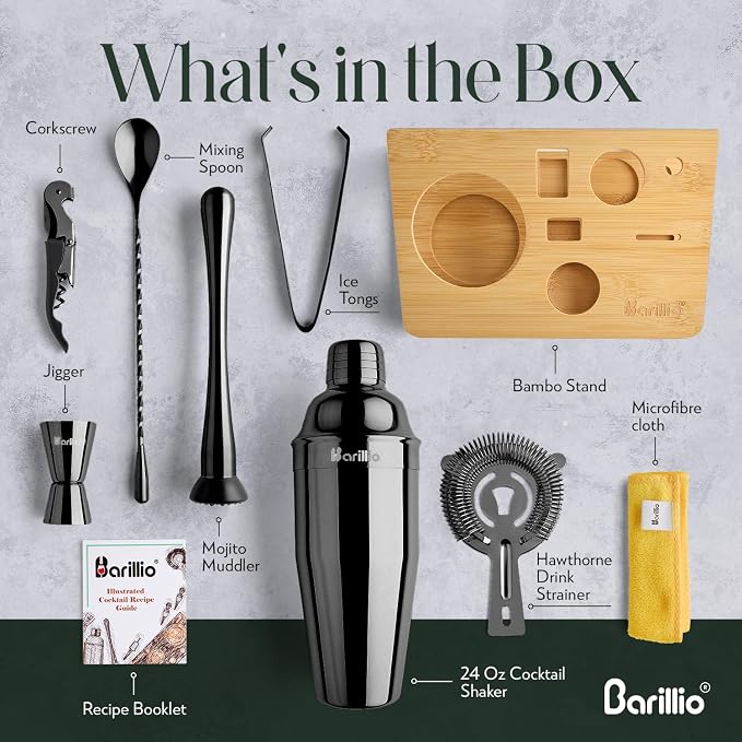 Barillio Black Bartender Kit - Image 2
