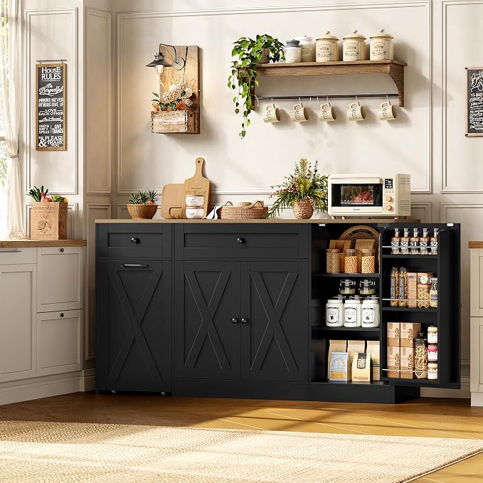 HOSTACK Multifunctional Storage Cabinet - Image 2