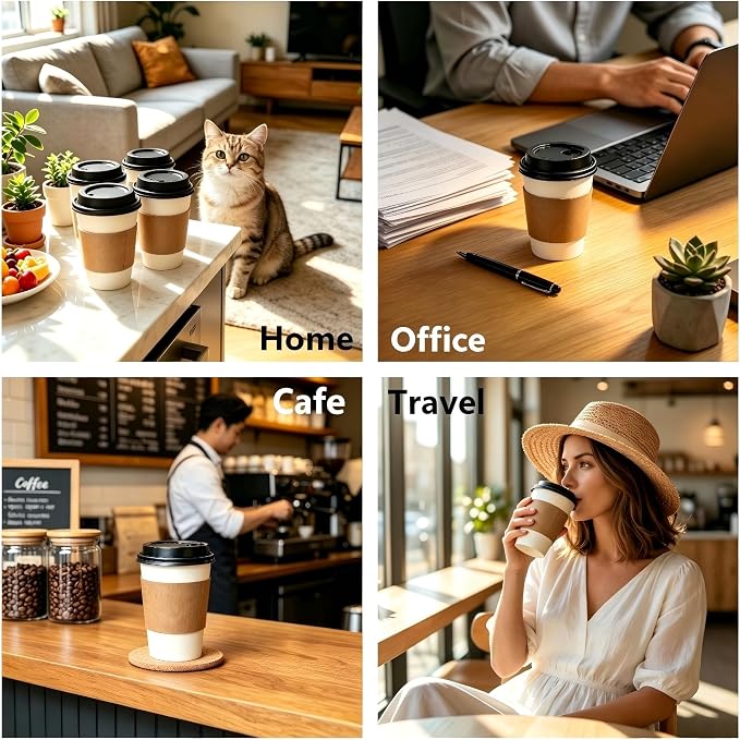 12 oz Disposable Paper Cups - Image 6