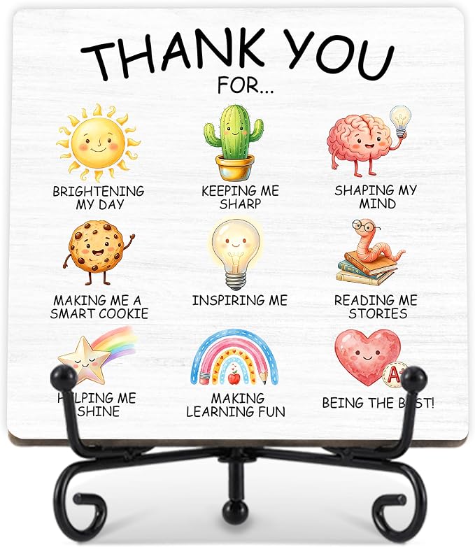 Teacher Appreciation Gifts for Women Men by YQV