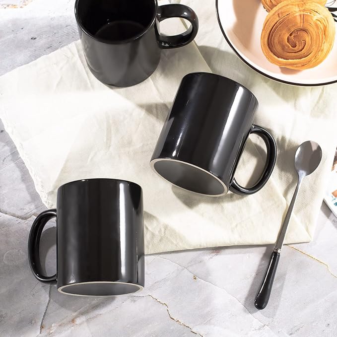 BYCNZB 12oz coffee mug set of 6 Coffee Mugs - Image 3
