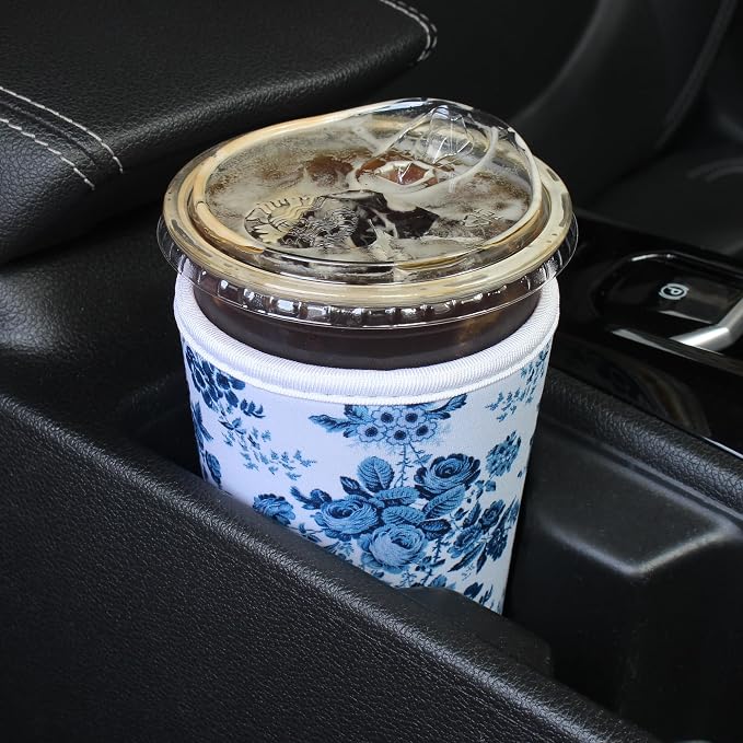 2 Pack Reusable Iced Coffee Sleeves - Image 4