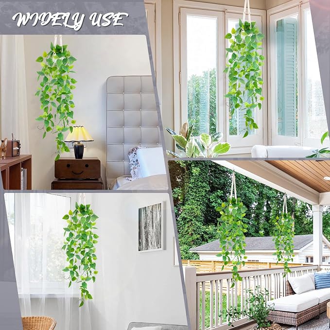 LOYWREE 1 Pack Artificial Hanging Plant Kit - Image 7