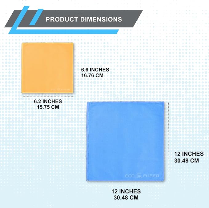 Eco-Fused Microfiber Cleaning Cloths - Image 2