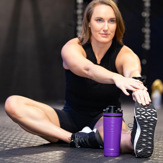 Ice Shaker Insulated Stainless Steel Shaker Bottle | 26oz - Image 6