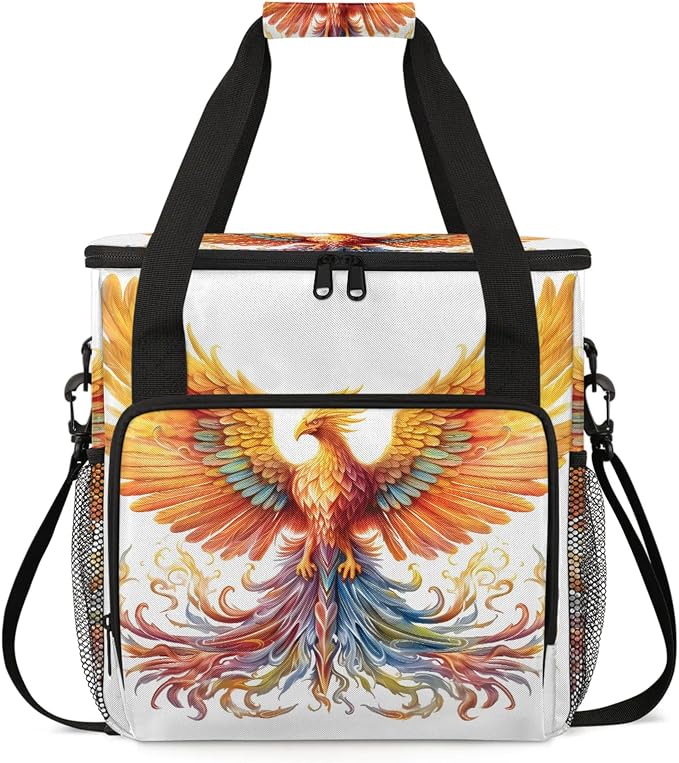Phoenix Animals Coffee Maker Carring Bag, Large Insulated Storage Organizer by Home