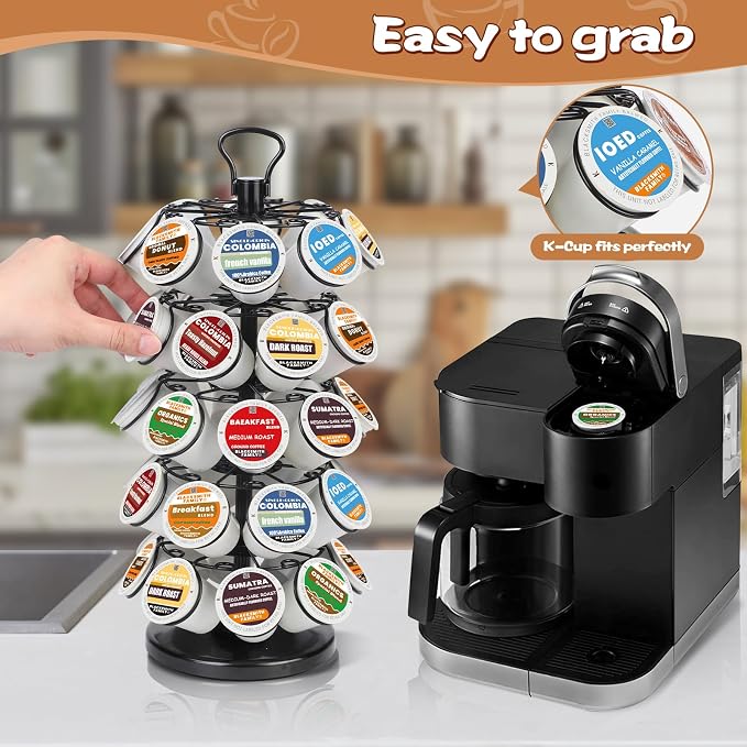 BLACKSMITH FAMILY K Cup Holders, K Cup Holder, K Cups Holder, K Cup Carousel - Image 5