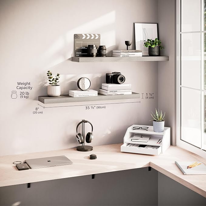 Ballucci Floating Shelves for Wall, - Image 3