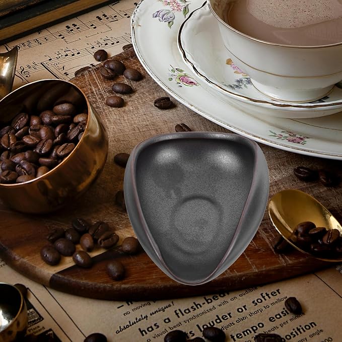 VOSAREA Ceramic Coffee Bean Dosing Tray Multi-functional Measuring Cup - Image 5