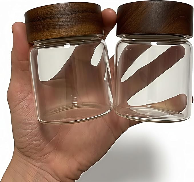 Wide Mouth Glass Storage Jars - Image 8
