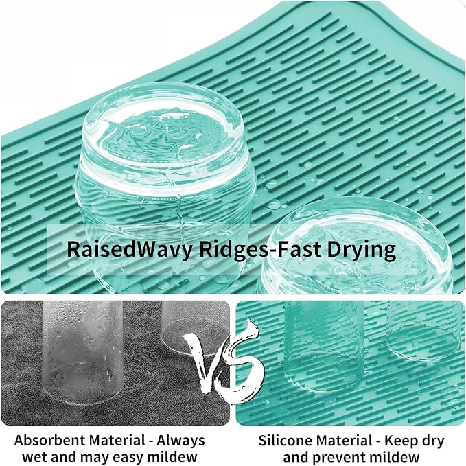 ZLR Heavy-Duty Silicone Dish Drying Mat - Image 2