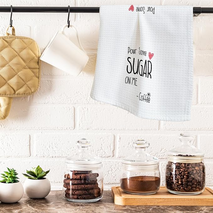 Coffee Bar Kitchen Towels - Image 4