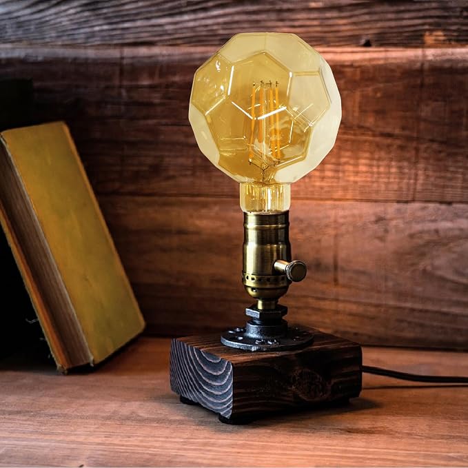 Vintage LED Edison Bulb G30 G95 6W Equivalent 60watt, Dining Room - Image 3