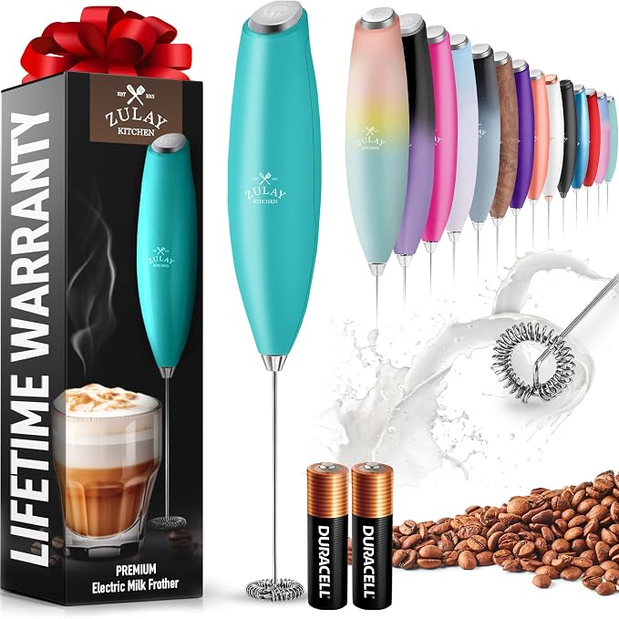 Zulay Powerful Milk Frother for Coffee by ZulayKitchen