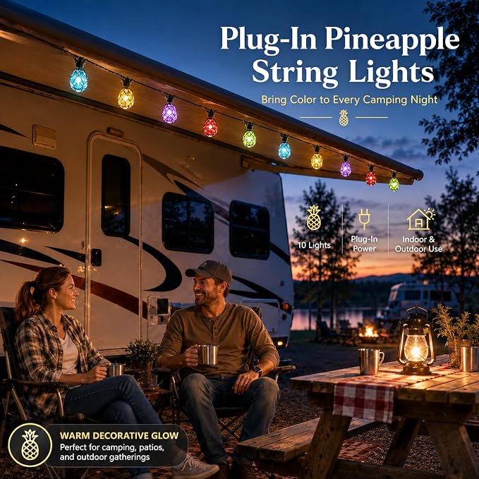 Vigdur Pineapple String Lights - Image 6