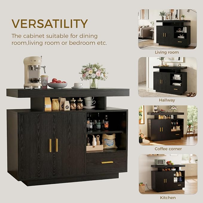 IRONCK Buffet Cabinet, Sideboard Cabinet - Image 5