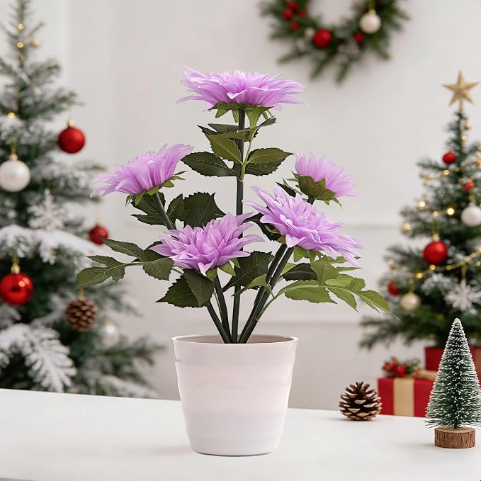 Artificial Sunflower Flower Lamp, Anniversary Christmas Birthday Gifts - Image 6