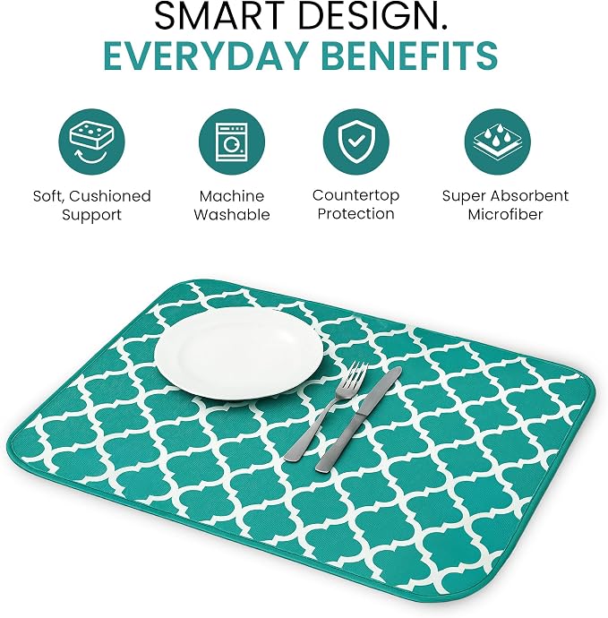 Dish Drying Mat for Kitchen Counter - Image 6
