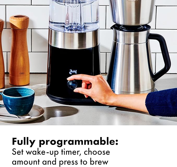 OXO Brew 9-Cup Coffee Maker – Stainless Steel, Programmable Coffee Machine - Image 5