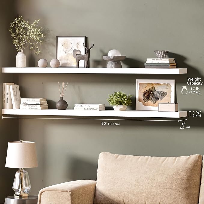 Ballucci Floating Shelves for Wall, - Image 3