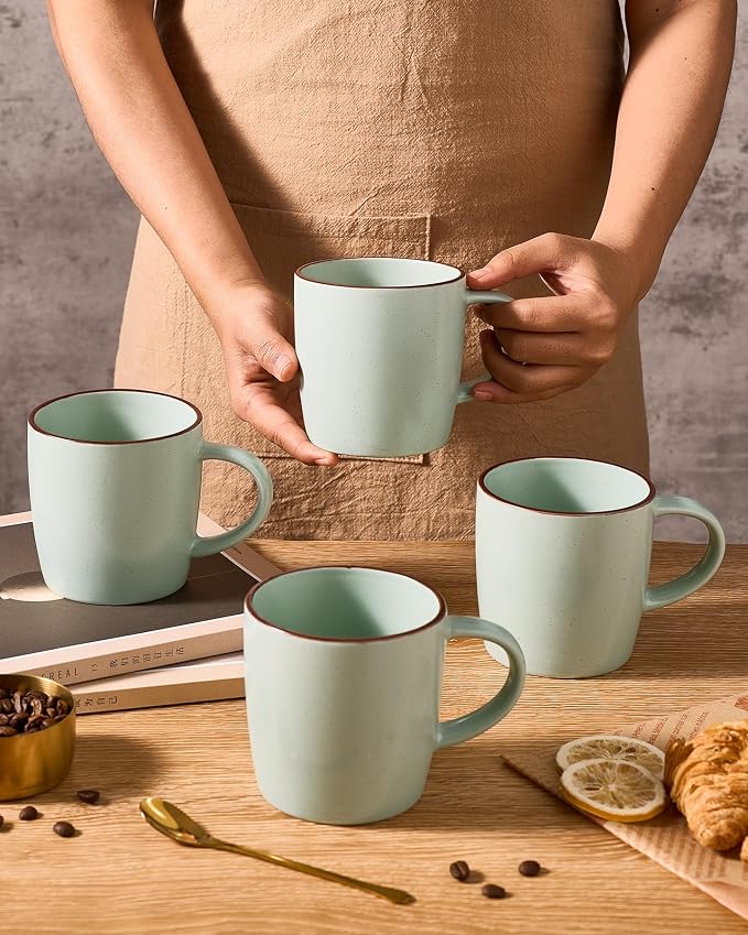 famiware Mercury Coffee Mugs 13 oz, Coffee Mugs Set of 6 - Image 7