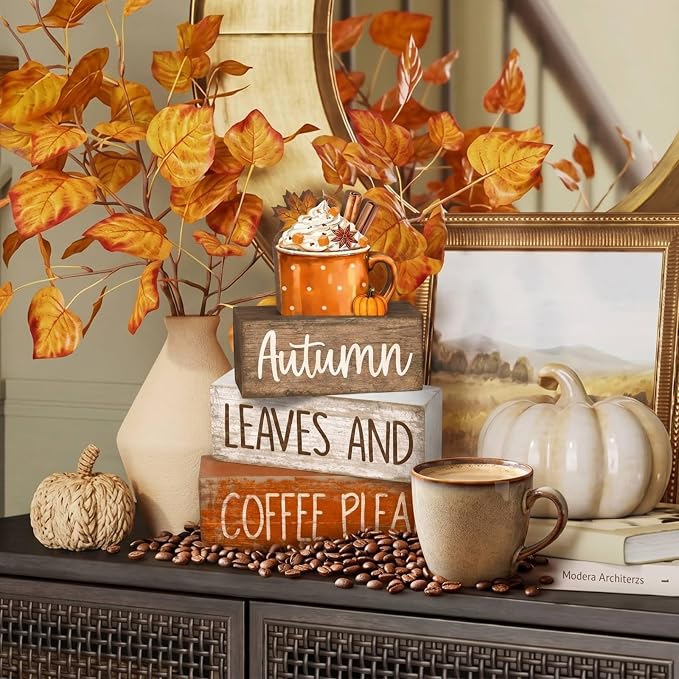 Lineshading 4 Pcs Fall Decorations - Image 3