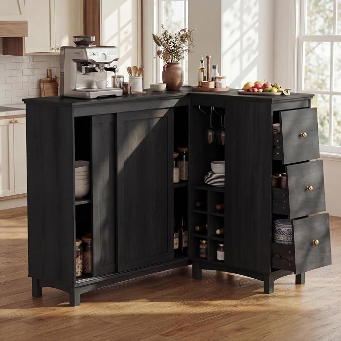 STO'SENSE Corner Bar Cabinet by STOSENSE