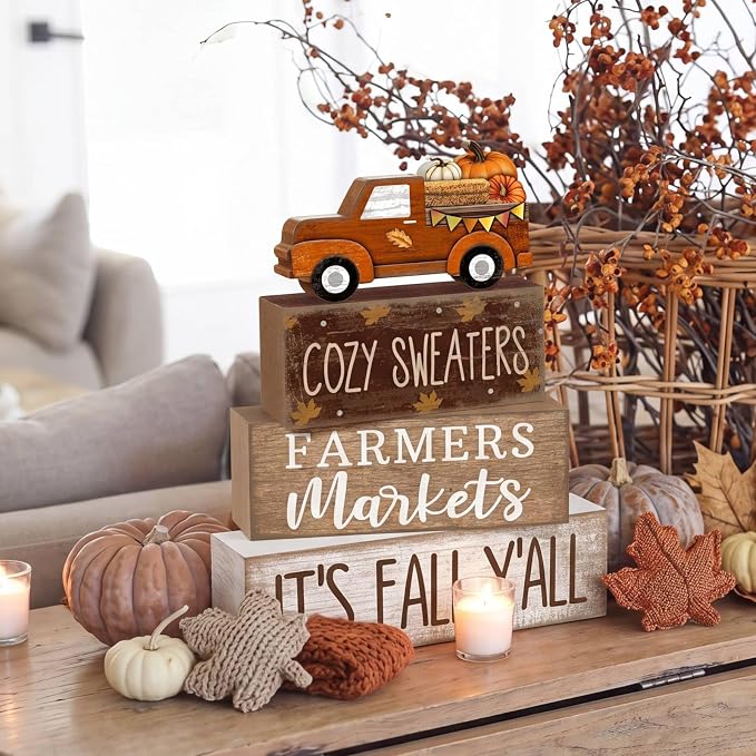 Lineshading 4 Pcs Fall Table Decoration - Image 5