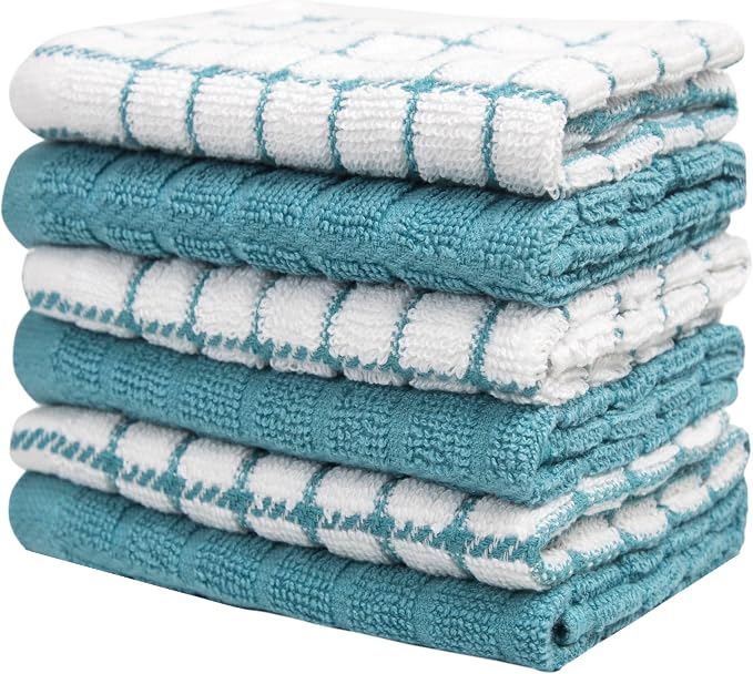 Bumble Dish Cloths | 12” x 12” | 100% Cotton Kitchen Towels | 405 GSM | Soft - Image 5