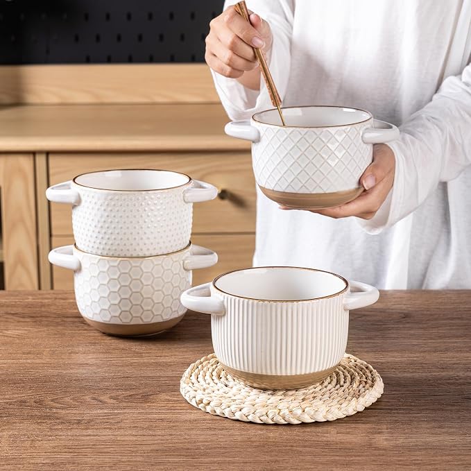 GBhome 22 Ounces Soup Bowls - Image 2