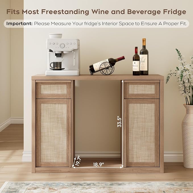 Yechen 50" Coffee Bar Cabinet - Image 4