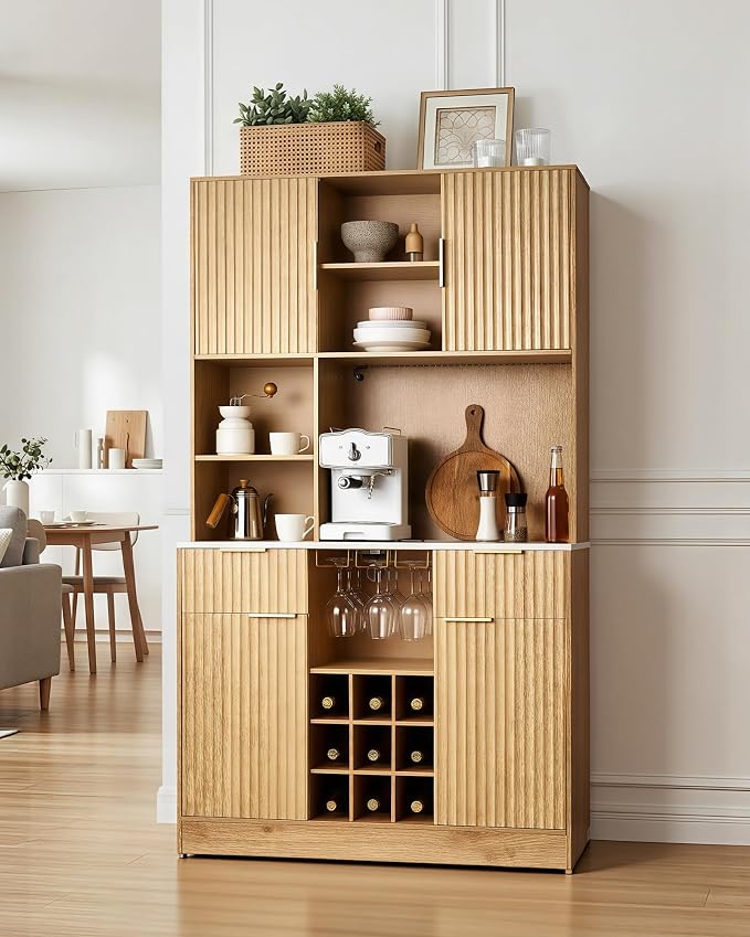 VEVOR Wine Cabinet, Coffee Bar Cabinet - Image 7