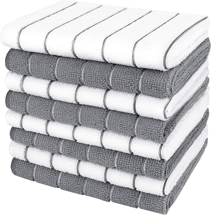 AIDEA Kitchen Towels, Absorbent Dish Cloth by AIDEAHOME