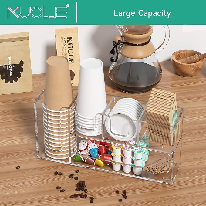 2-Tier Coffee Station Organizer - Image 7