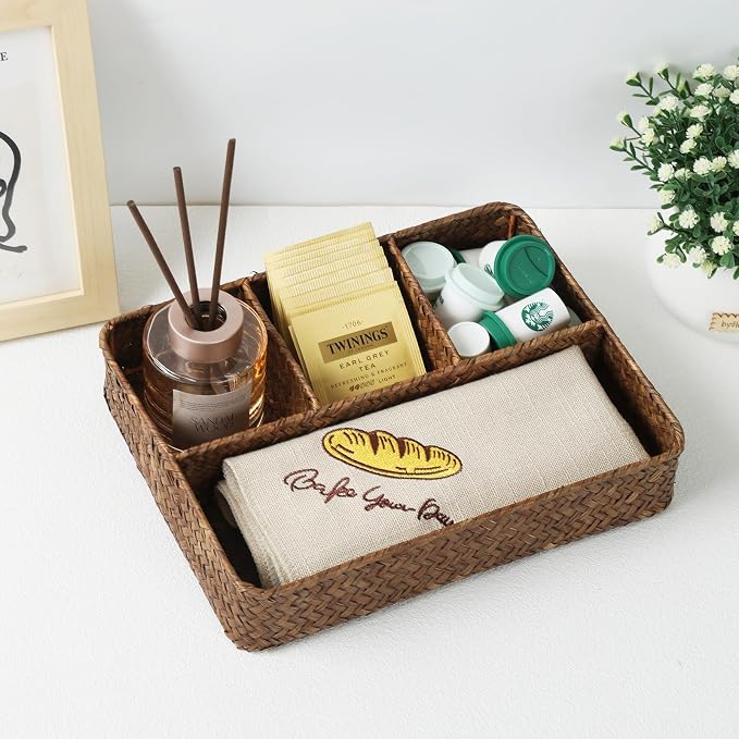YANGQIHOME Tea Bag/Sugar Packet Holder, Coffee Station Condiment Organizer - Image 4