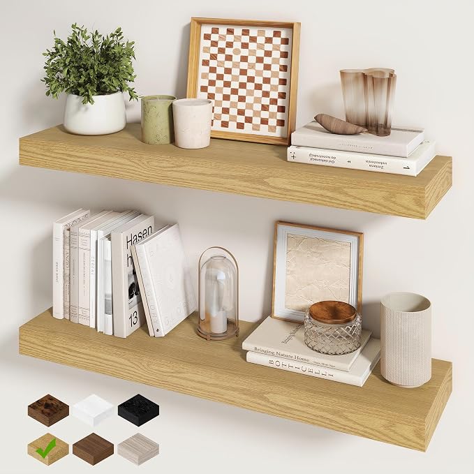 Fun Memories 30Inch Floating Shelves by FunMemories