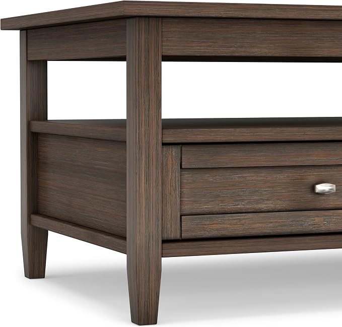 SIMPLIHOME Warm Shaker Coffee Table - Image 8