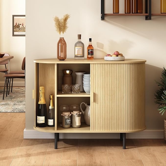ONBRILL 40" Sideboard Buffet Cabinet - Image 5