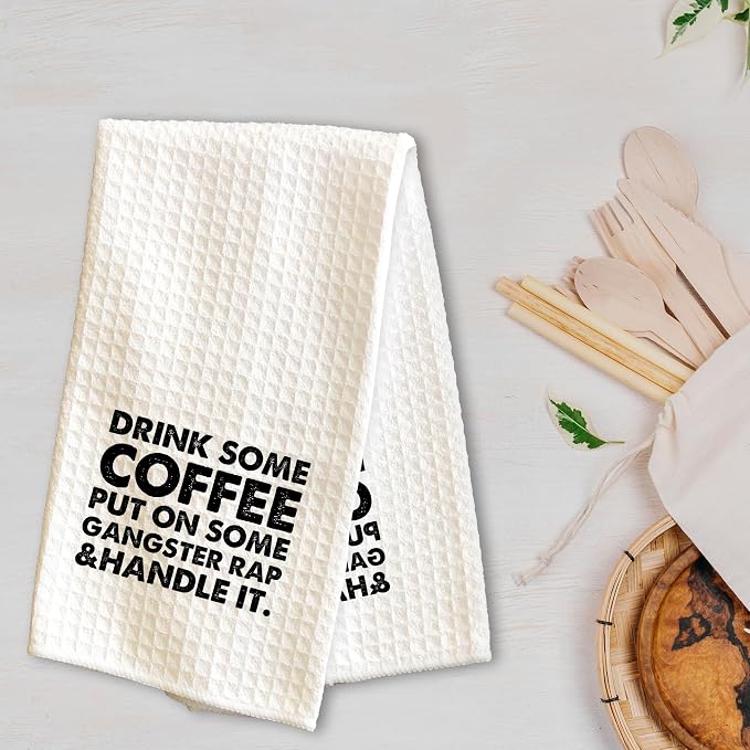 Coffee Bar Kitchen Towels - Image 3