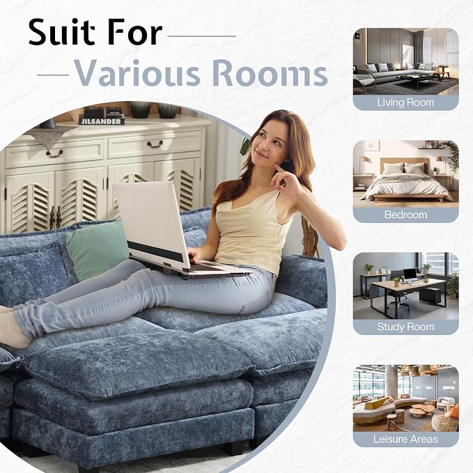 Modular Sectional Sofa, Cloud Couch - Image 8