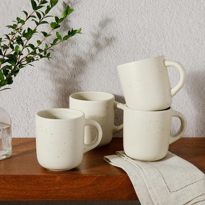 Bloomhouse - Two Time Oprah's Favorite Things Winner - Corsica Clay 4-Piece Mug - Image 4