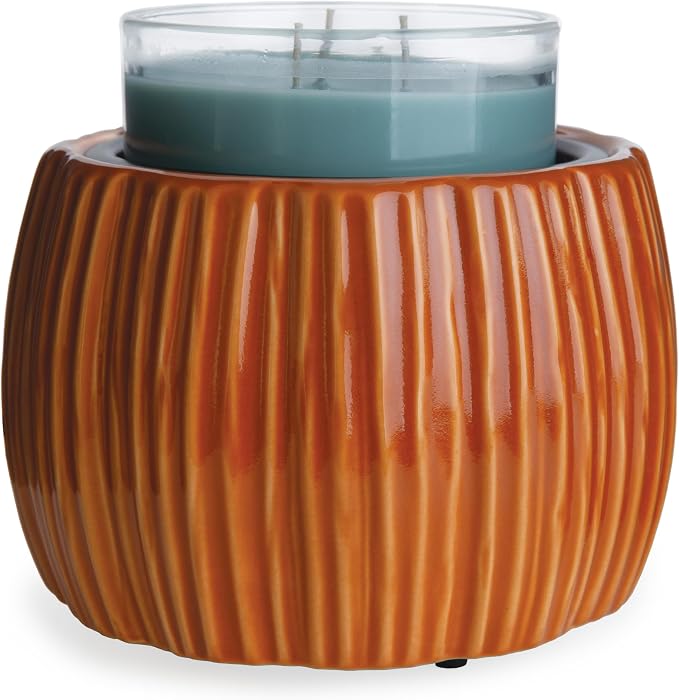Candle Warmers ETC Harvest Pumpkin Crock by CandleWarmersEtc