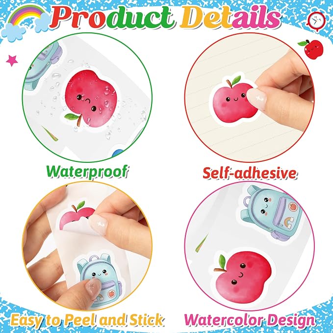 Haooryx Back to School Stickers - Image 3